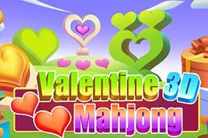 Valentinstag 3D Mahjong