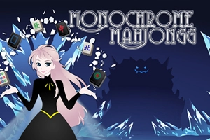 Mahjongg Schwarzweiß